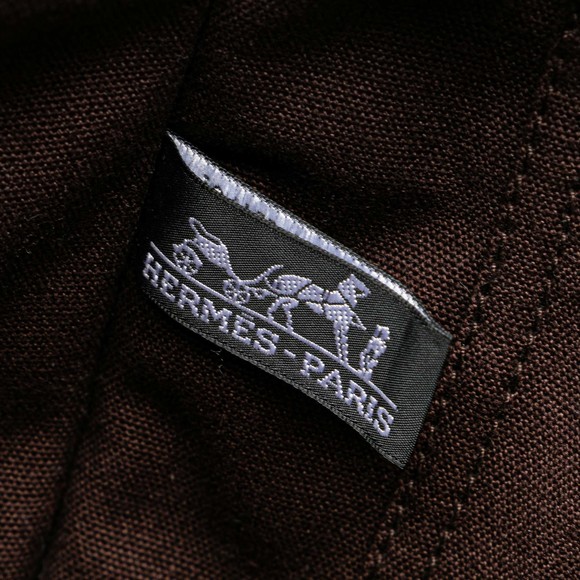 Pre-Loved Hermes Canvas and Leather Fourre Tout MM - Picture 6 of 12